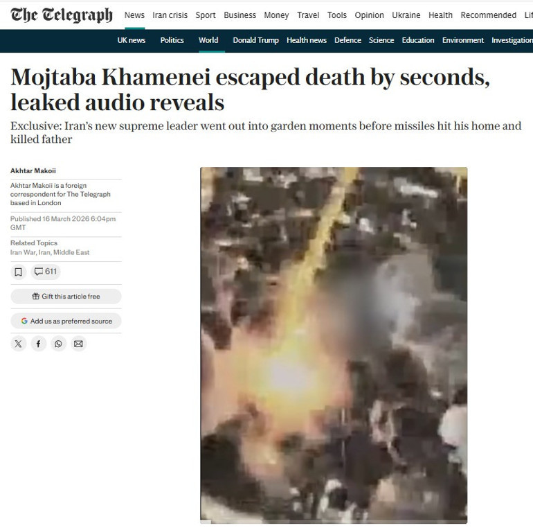 Ses kayıtları sızdırıldı Mücteba Hamaney ölümden nasıl kurtuldu