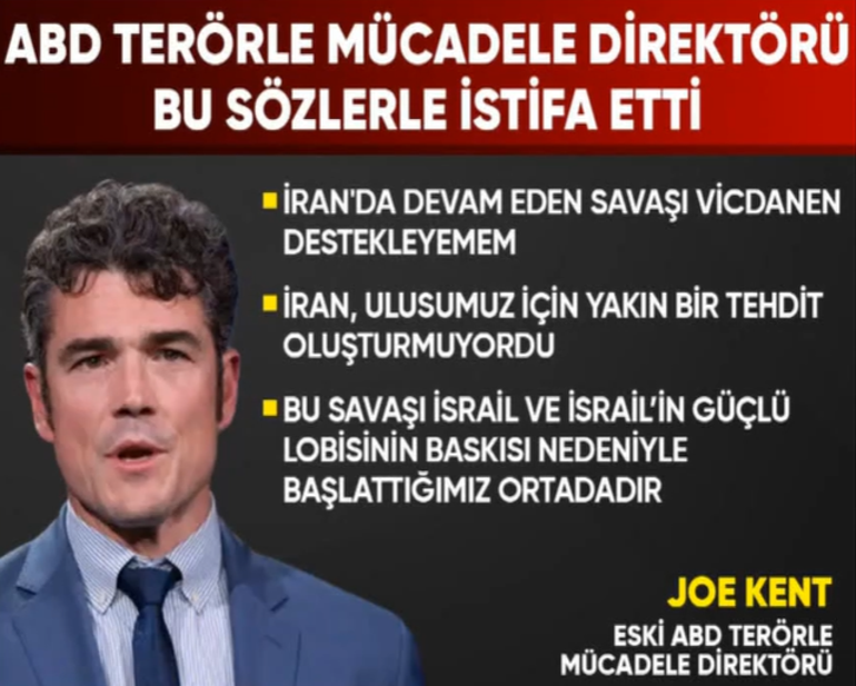 ABDdeki kritik isimden istifa: İrandaki savaşı destekleyemem... İsrail lobisinin baskısıyla başladı