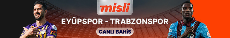 Trabzonspor, Eyüpspor deplasmanında Maçın heyecanı Mislide