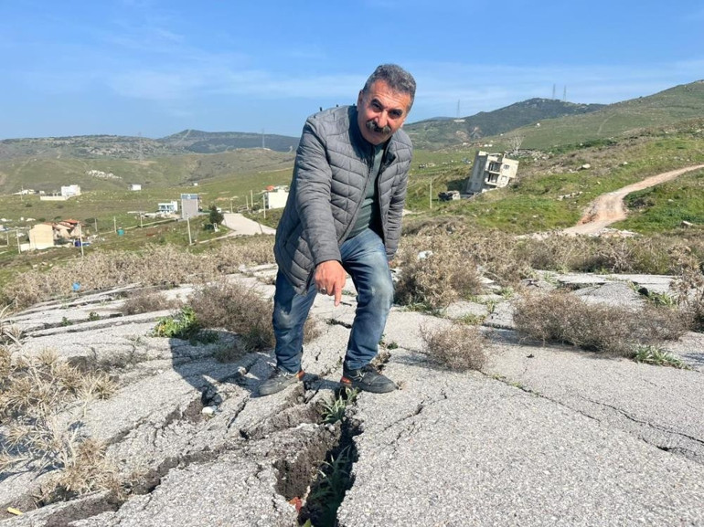  Zamanla hızlandı Bugün dağlar kayıyor, evler yıkılıyor