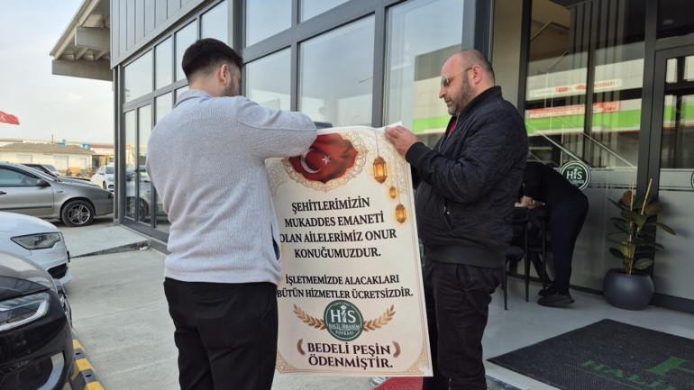  Bütün hizmetler ücretsiz oldu Kapımızı onlara sonuna kadar açıyoruz