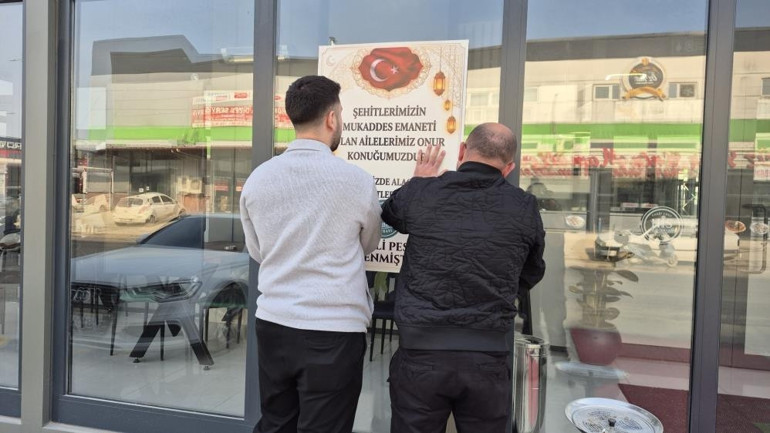  Bütün hizmetler ücretsiz oldu Kapımızı onlara sonuna kadar açıyoruz