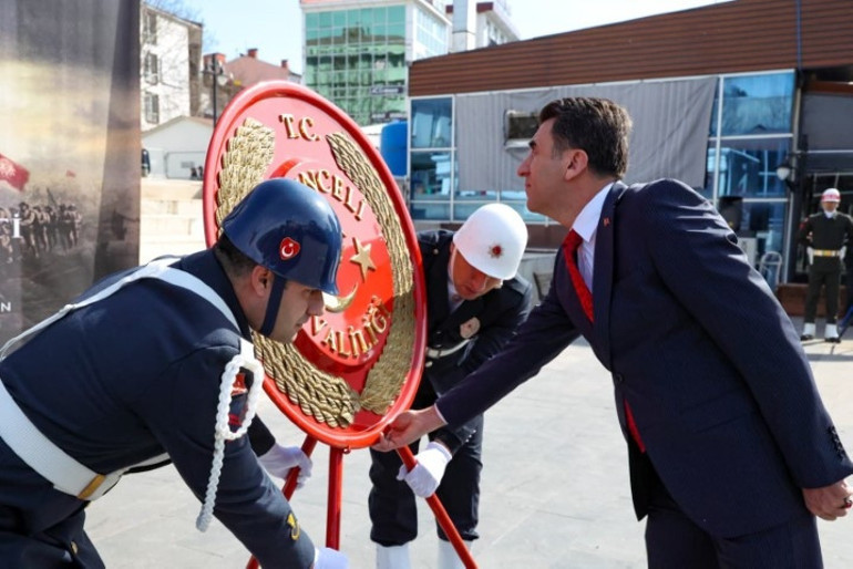  30 yıl sonra aynı alanda resmi tören