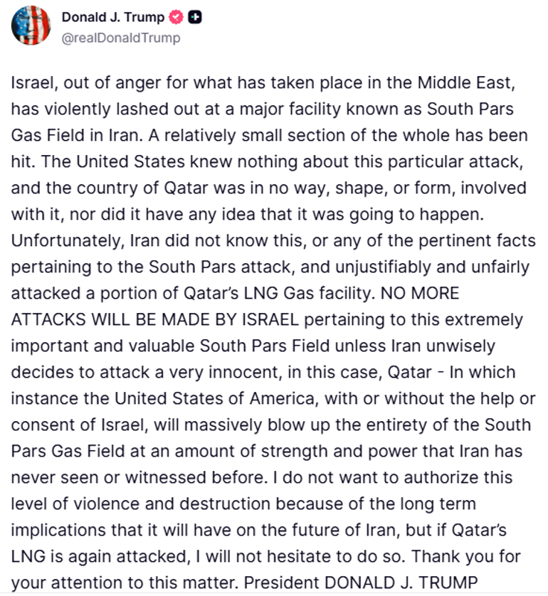 Son dakika… ABD/İsrail İranı vurdu; İran, petrol tesislerine saldırı başlattı Trump’tan Güney Pars tehdidi
