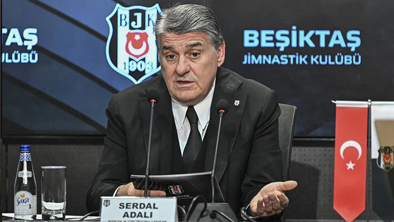 Beşiktaş başkanı Adalı transfer müjdesini açıkladı Resmen duyurdu