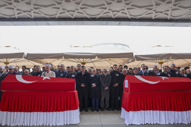 Katarda şehit olan ASELSAN teknisyenleri için tören