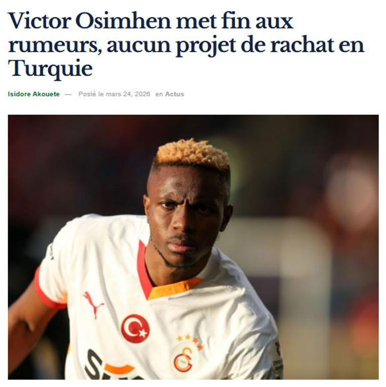 Osimhen için açıkladı İstanbulsporu yalanladı