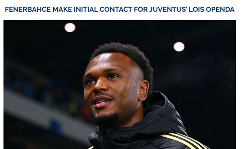 Fenerbahçe, Openda transferi için resmen temas kurdu 4 rakip daha