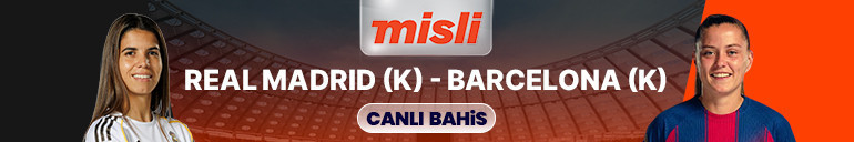 Kadınlar Şampiyonlar Liginde çeyrek final heyecanı Real Madrid - Barcelona maçı canlı sohbet ile Mislide