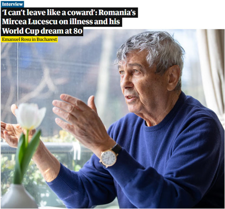 Türkiye-Romanya maçı öncesi Lucescu konuştu Bir çare var mı Bilmiyorum
