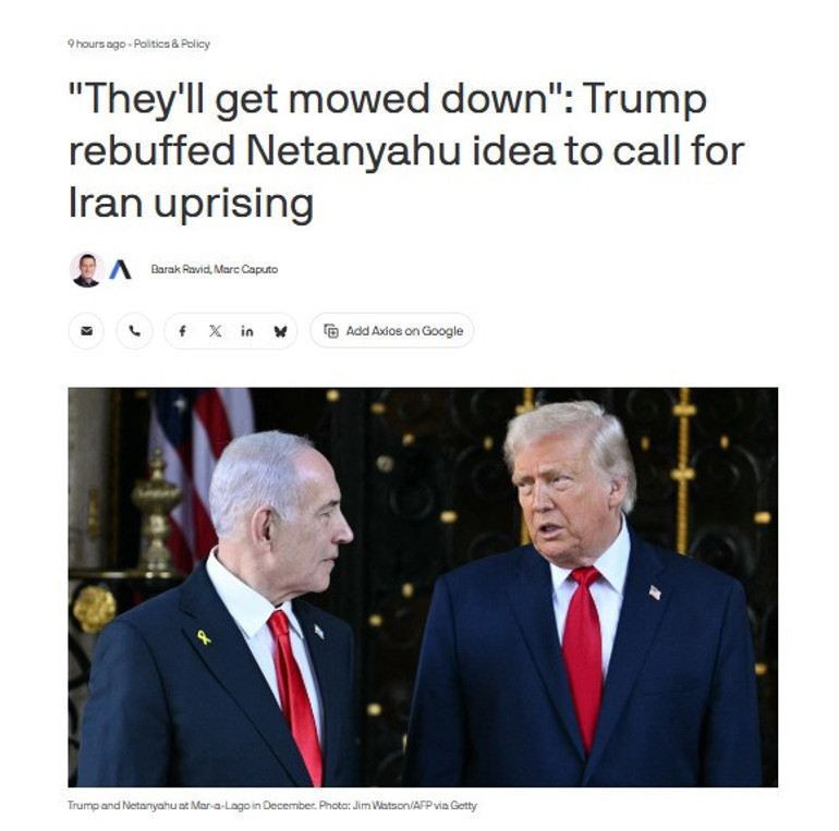 Netanyahunun kan dökecek planı Trump’tan İsraile katliam freni