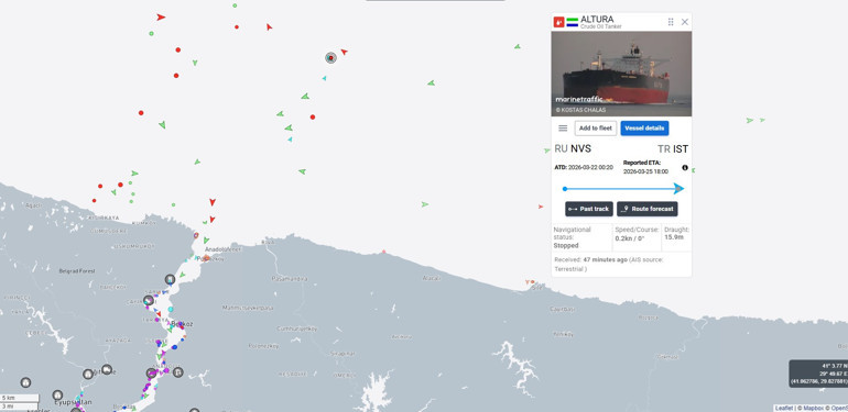 Türk işletmeli gemi insansız deniz aracı ile hedef alındı