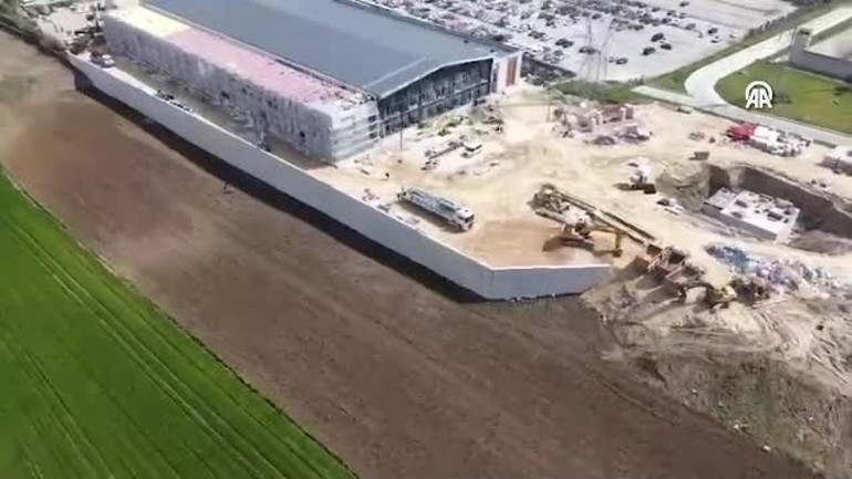 Silivriye 2 bin 295 kişi kapasiteli yeni duruşma salonu