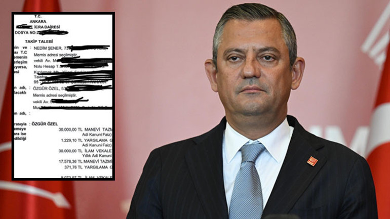 Yalan ve iftirası mahkeme kararı ile tescillenen Özgür Özel’e icra ile ders