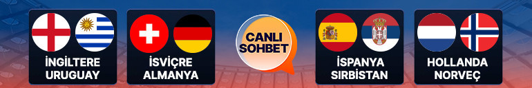 Dünya Kupası öncesi 4 hazırlık maçı birden Maçların heyecanı canlı sohbet ile Mislide