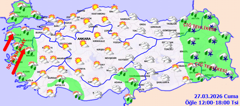  Yağmur geliyor