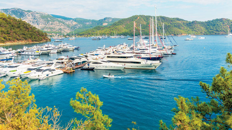 Göcek koylarında 250 milyon lira ceza iskelelere yıkım kararı