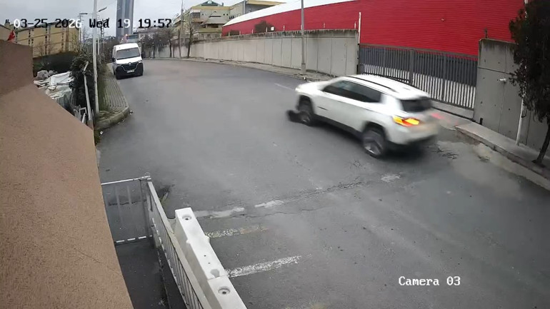  Köpeği ezip yoluna devam etti