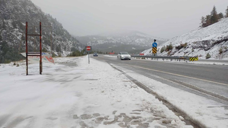Sürücüler zor anlar yaşadı