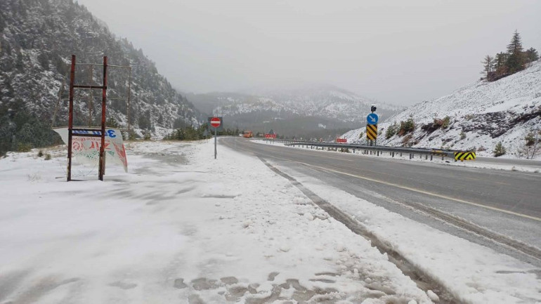 Sürücüler zor anlar yaşadı