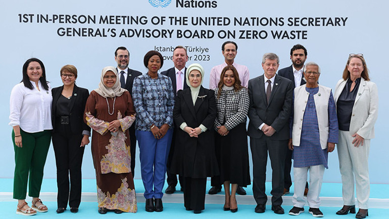 Emine Erdoğanın himayesinde başlatılan Sıfır Atık Projesi kapsamında 90 milyon ton atık dönüştürüldü