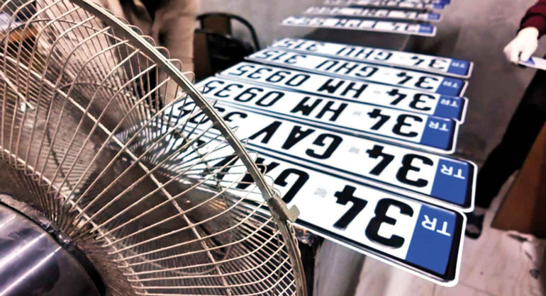 İşte plaka kriterleri