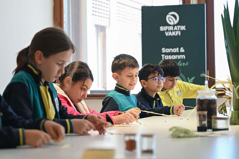 Sıfır Atık Vakfından sürdürülebilir sanat eğitimi