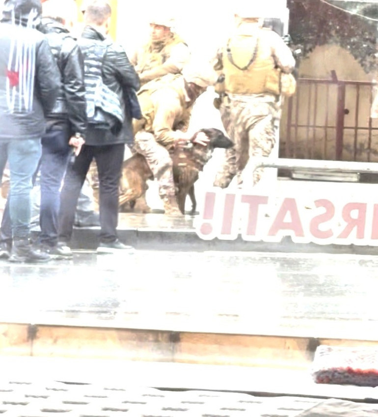 Beşiktaşta bankada dehşet Soygun ihbarı yapıldı gerçek başka çıktı