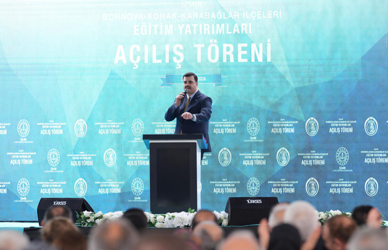 AK Parti Genel Sekreteri Eyyüp Kadir İnan, İzmir Eğitim Yatırımları Açılış Töreninde konuştu