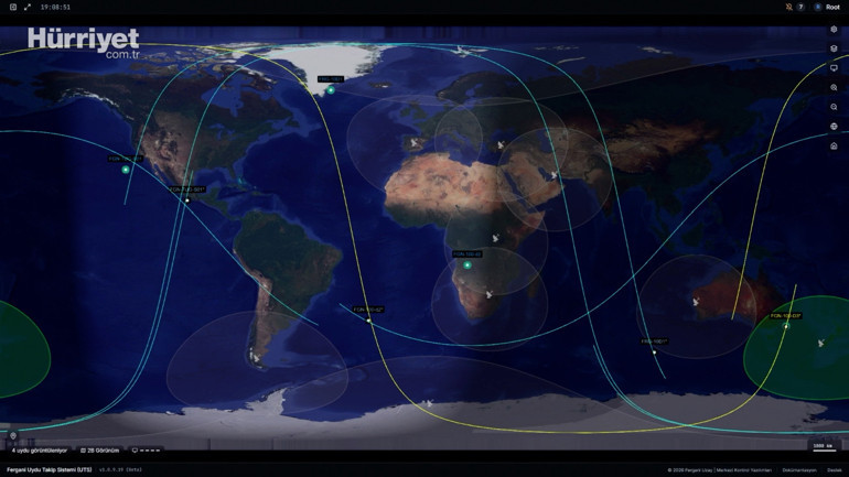 Fergani’nin beşinci uydusu uzayda