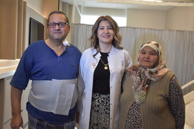  Kayınvalide, 15 kilo verip damadının hayatını kurtardı Acı çekmesine dayanamıyordum