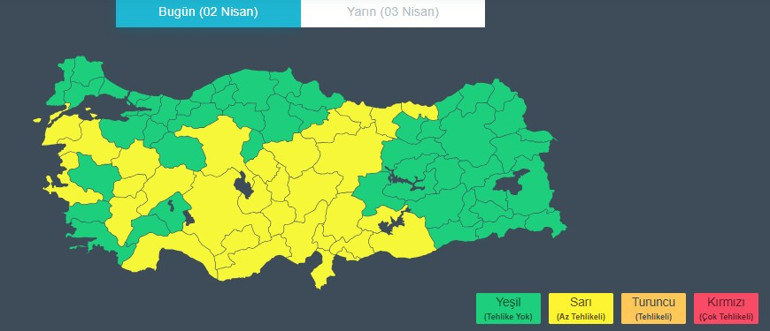 Çok kuvvetli sağanak ve fırtına geliyor... Meteoroloji saat verdi: Hava bir anda değişecek | 31 ilde yağış ve rüzgar uyarısı