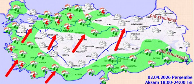 Çok kuvvetli sağanak ve fırtına geliyor... Meteoroloji saat verdi: Hava bir anda değişecek | 31 ilde yağış ve rüzgar uyarısı
