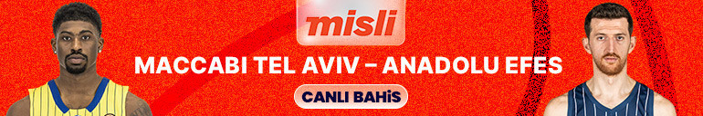 Anadolu Efes, Maccabi Tel Aviv ile Sırbistanda karşılaşıyor Maçın heyecanı canlı yayın ve canlı sohbet ile Mislide