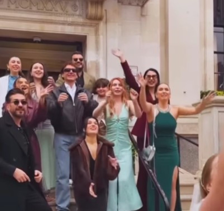 Oyuncu, müzisyen Serel Yereli evlendi