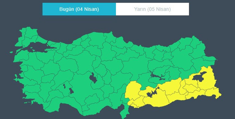  Yağış, rüzgar ve toz taşınımı...