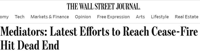  Ateşkes çabaları çıkmaza girdi... Gözler İstanbul ve Dohada