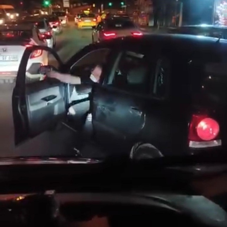 Aracı trafikten men edildi