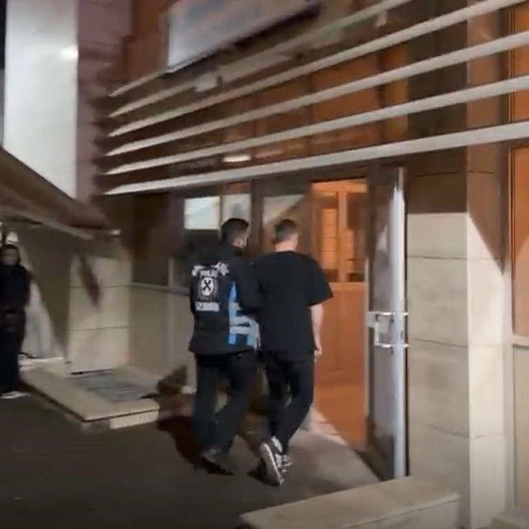 Aracı trafikten men edildi