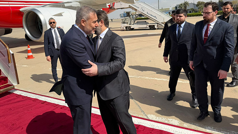 Dışişleri Bakanı Hakan Fidan Suriyeye gitti
