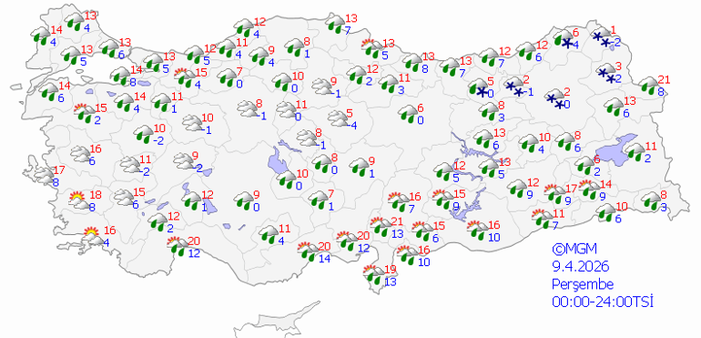 Bahar havasına aldanmayın: Hafta sonuna kadar yağmur geliyor