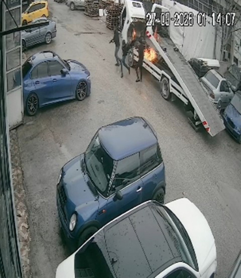 Sanayi sitesinde akü dehşeti: Panikle kaçtılar, vücutlarında yanık oluştu