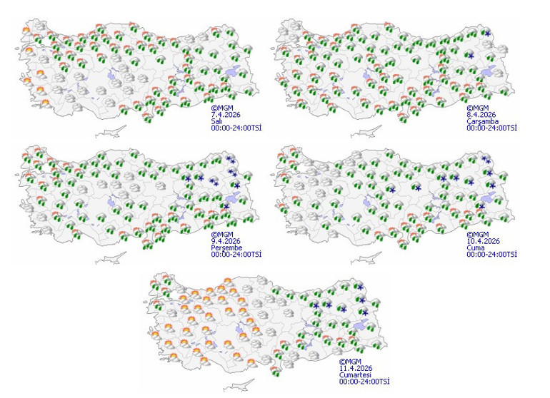 Gök gürültülü sağanak geliyor: Meteoroloji saat verdi Balkanlar üzerinden geliyor: Kuvvetli başlıyor | 72 ilde yağışlar etkili olacak