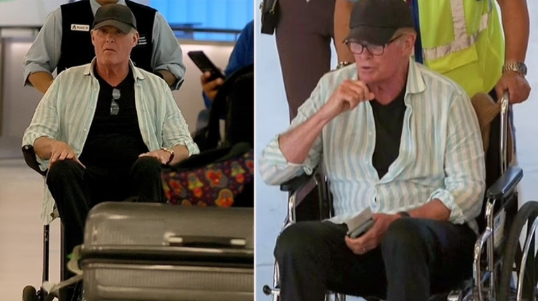 Bir zamanlar ekranın en hızlı yakışıklısıydı… Geçen yıllar onun ışığını da söndürdü… Karısının desteğiyle ayakta duruyor