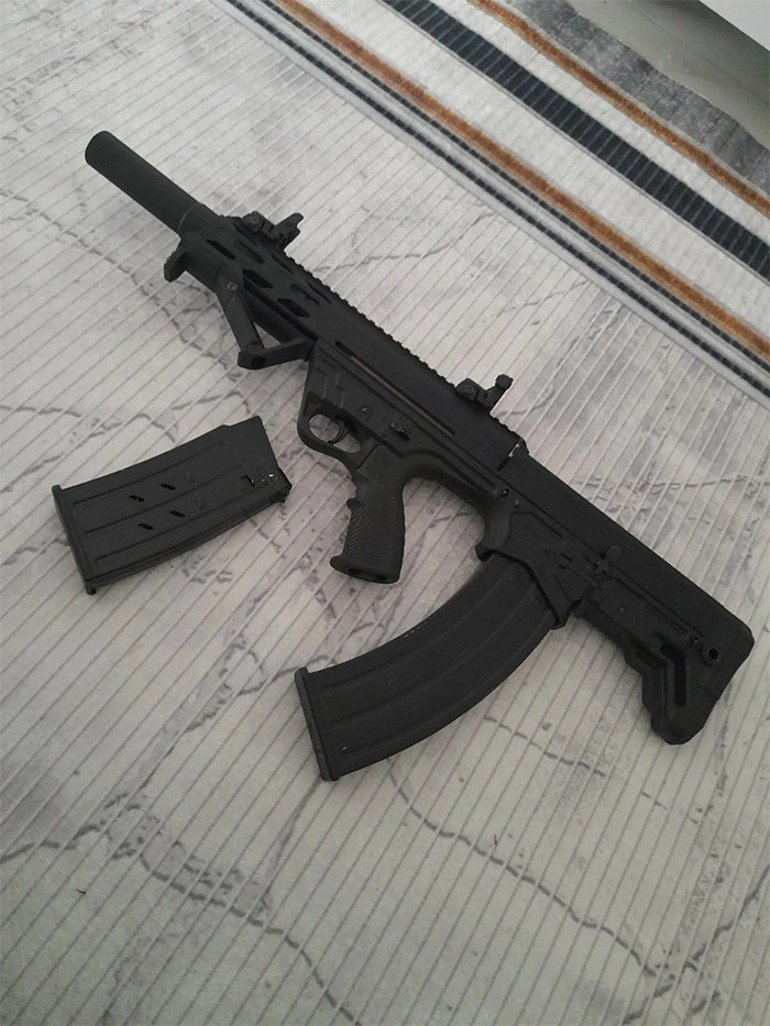  İşte teröristin silahı bullpup