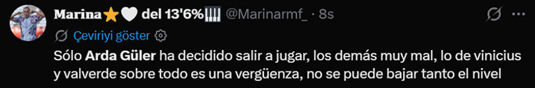 Real Madrid evinde Bayern Münihe boyun eğdi, İspanyollar Arda Güler değişikliği için Arbeloayı topa tuttu
