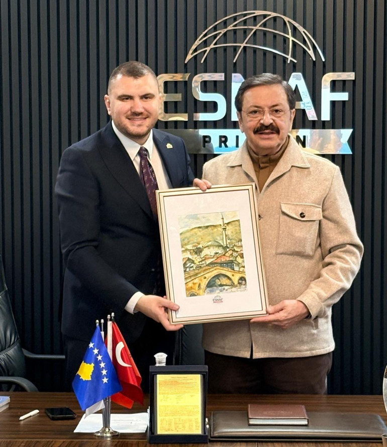 TOBB heyeti Prizren’de iş dünyasıyla buluştu