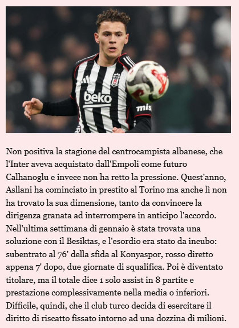 Beşiktaş için yazdılar Bonservisi alınmayacak, ayrılıyor