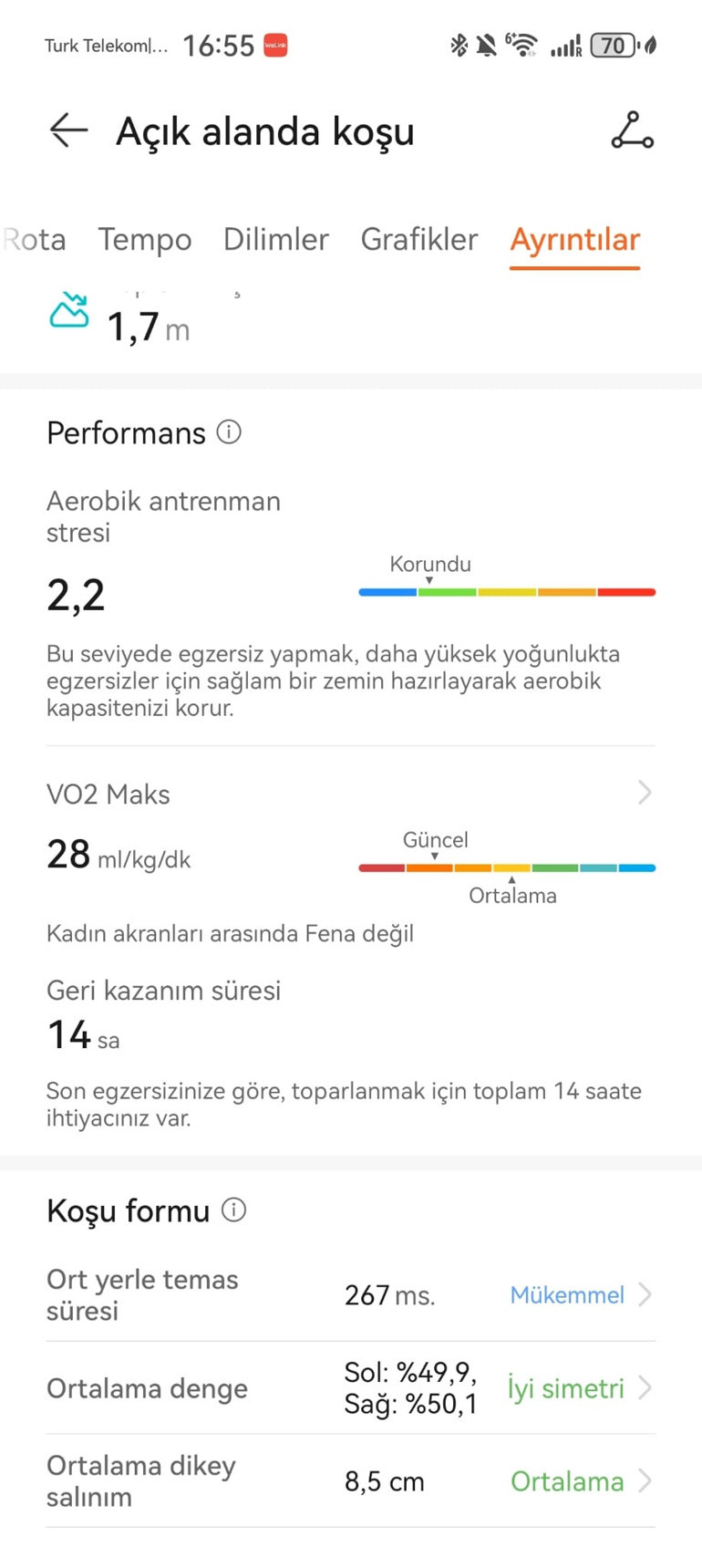 Yaptığınız spor boşa gitmeyecek Tüm hareketleriniz kayıt altında: HUAWEI Watch GT Runner 2