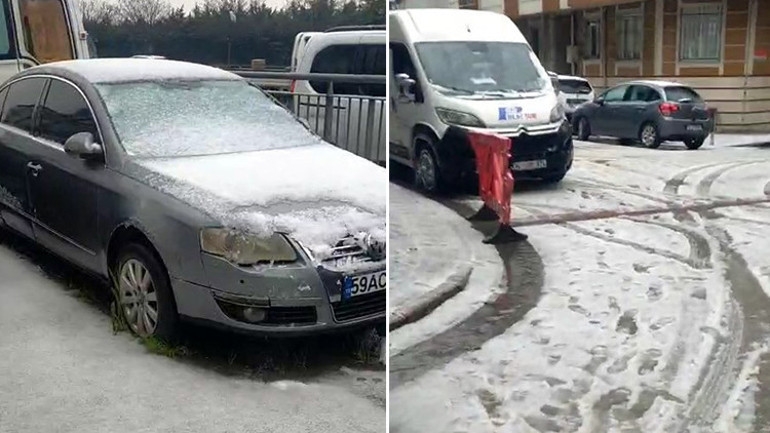 Türkiye soğuk havanın etkisinde Meteoroloji saat verdi: Sağanak yağış, kar, fırtına ve zirai don uyarısı | İstanbulda dolu yağışı: İşte alarm verilen iller